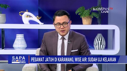 Pesawat Jatuh di Karawang, Ini Penjelasan Wise Air | SAPA MALAM