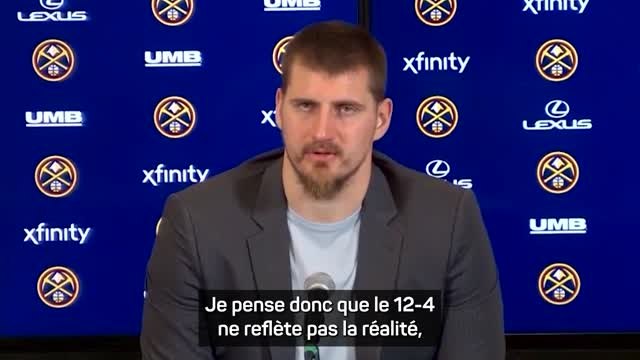 Nuggets - Jokic prévient : Nous devons faire mieux si nous voulons accomplir quelque chose