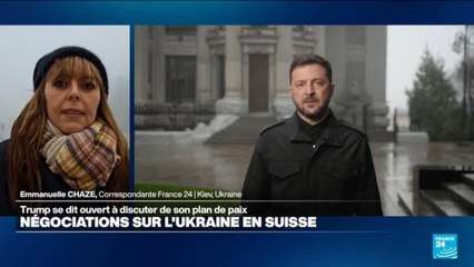 Négociations sur l'Ukraine en Suisse : Trump se ouvert à discuter