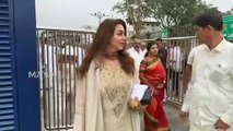 Actress Nikki Galrani Visuals @ Tirumala