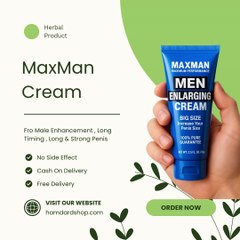 MaxMan Men Enlarging Cream In Dubai