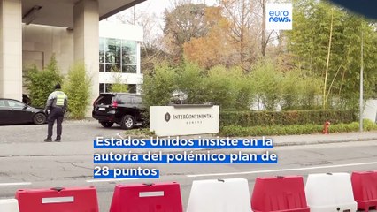 Comienzan las conversaciones de Ginebra sobre Ucrania mientras Europa rechaza el plan propuesto por EE.UU.