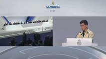 La intervención de un joven socio del Real Madrid que aplaude todo el madridismo