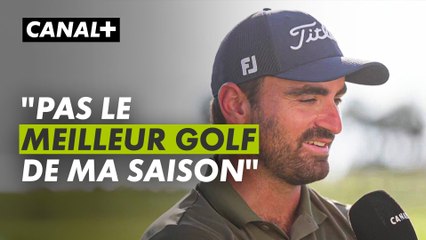 La réaction d'Antoine Rozner après son 3e tour sur le RSM Classic
