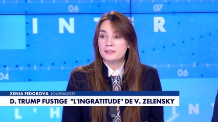 Volodymyr Zelensky : «Sa seule façon de rester au pouvoir est de continuer la guerre», juge Xenia Fedorova