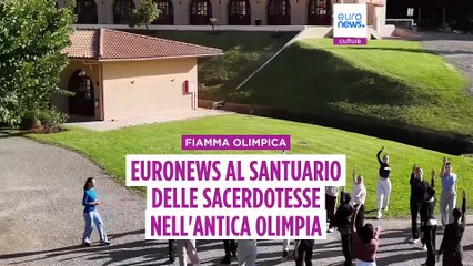 Esclusivo: 24 ore nell'antica Olimpia con le sacerdotesse della cerimonia di accensione della fiamma olimpica