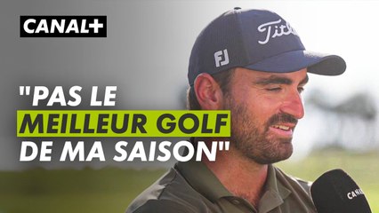 La réaction d'Antoine Rozner après son 3e tour sur le RSM Classic