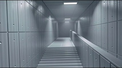 haunted stairs (ai generated animation)