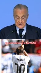 Las palabras de Florentino a Luka Modric durane la Asamblea