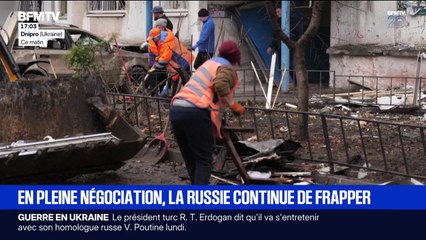 En pleine négociation pour la paix, la Russie continue de frapper l'Ukraine