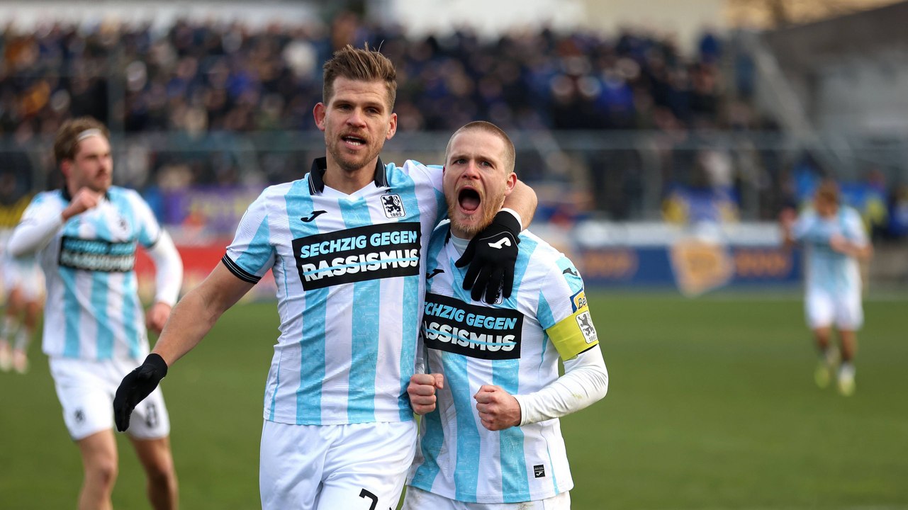 Niederlechner leitet per Hacke ein: 1860 besiegt Saarbrücken