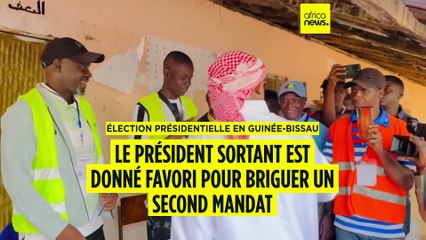 Présidentielle en Guinée-Bissau : le président sortant donné favori