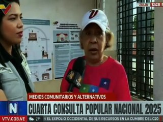 Zulia | Habitantes de la parroquia Carmen Herrera participan en la Cuarta Consulta Popular 2025