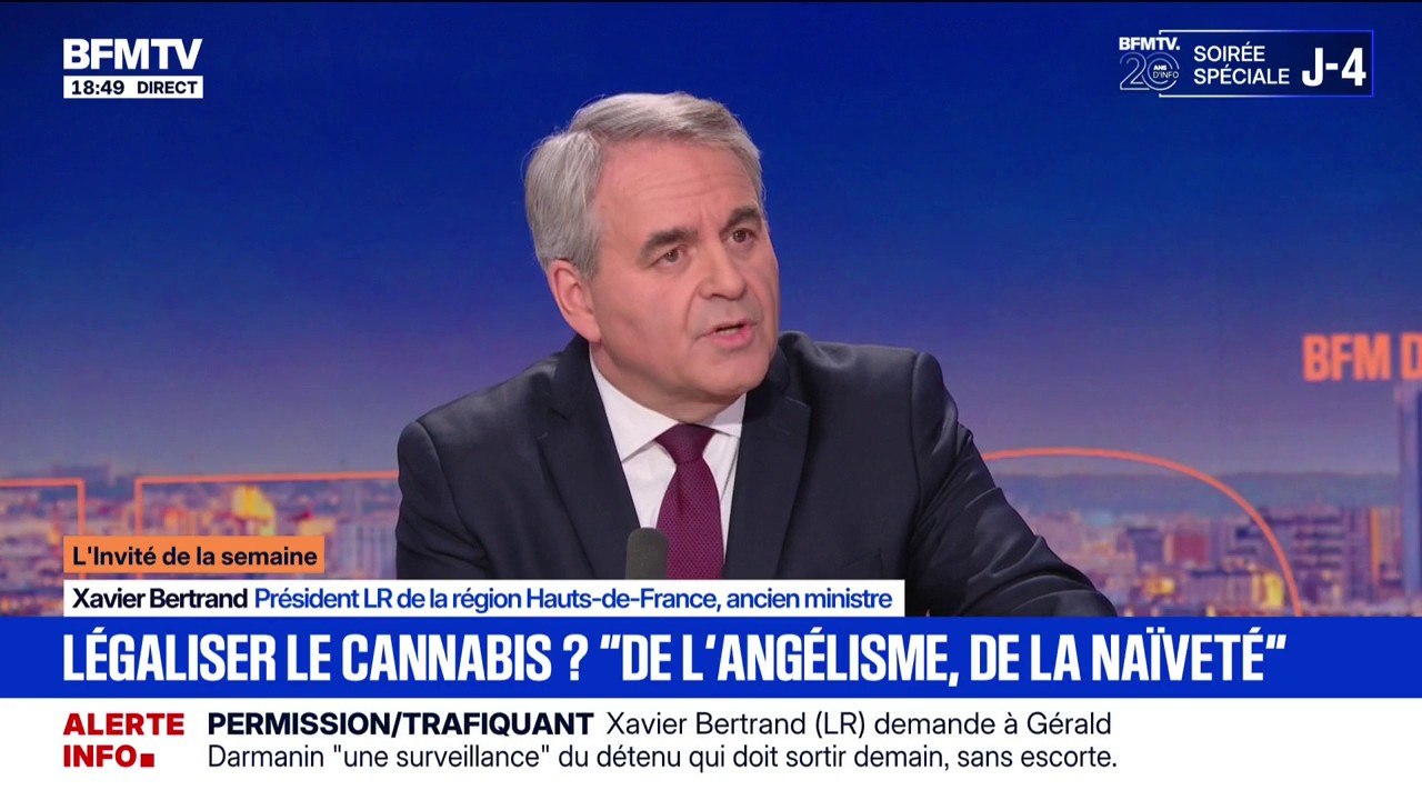 Propos du chef d'état-major des Armées: pour Xavier Bertrand (LR), "ce n'est pas à lui de tenir devant les maires un tel discours"