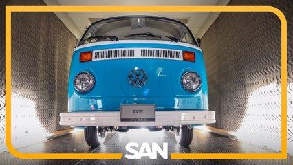 Burned but not broken: Viral VW bus unveiled after full restoration