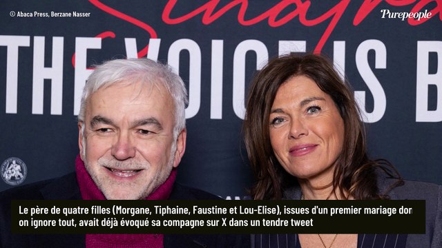 Pascal Praud et sa compagne Catherine, qui occupe un poste à hautes responsabilités, réunis lors d'un événement spécial à Paris