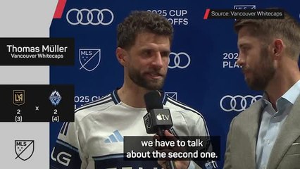 'It's unbelievable' - Thomas Muller on reaching the MLS Western Conference Final