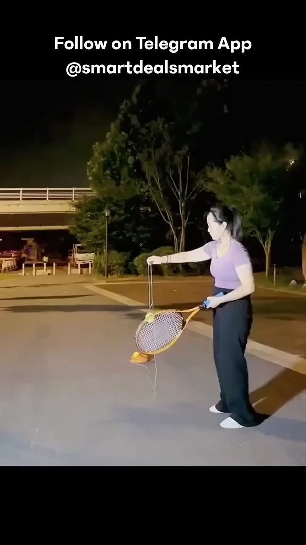 Tennis Self Training ToolFollow on Telegram App@smartdealsmarket