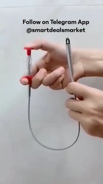 Drain Pipe Cleaner StickFollow on Telegram App@smartdealsmarket