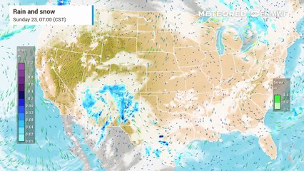 Rain and Snow To End Weekend