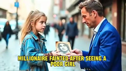Millionaire Faints After Seeing Poor Girl Holding a Photo of His Late Wife — “She’s My Mommy!” | Emotional Story