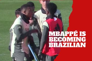 Mbappé channels his inner Brazilian in front of Vini’s