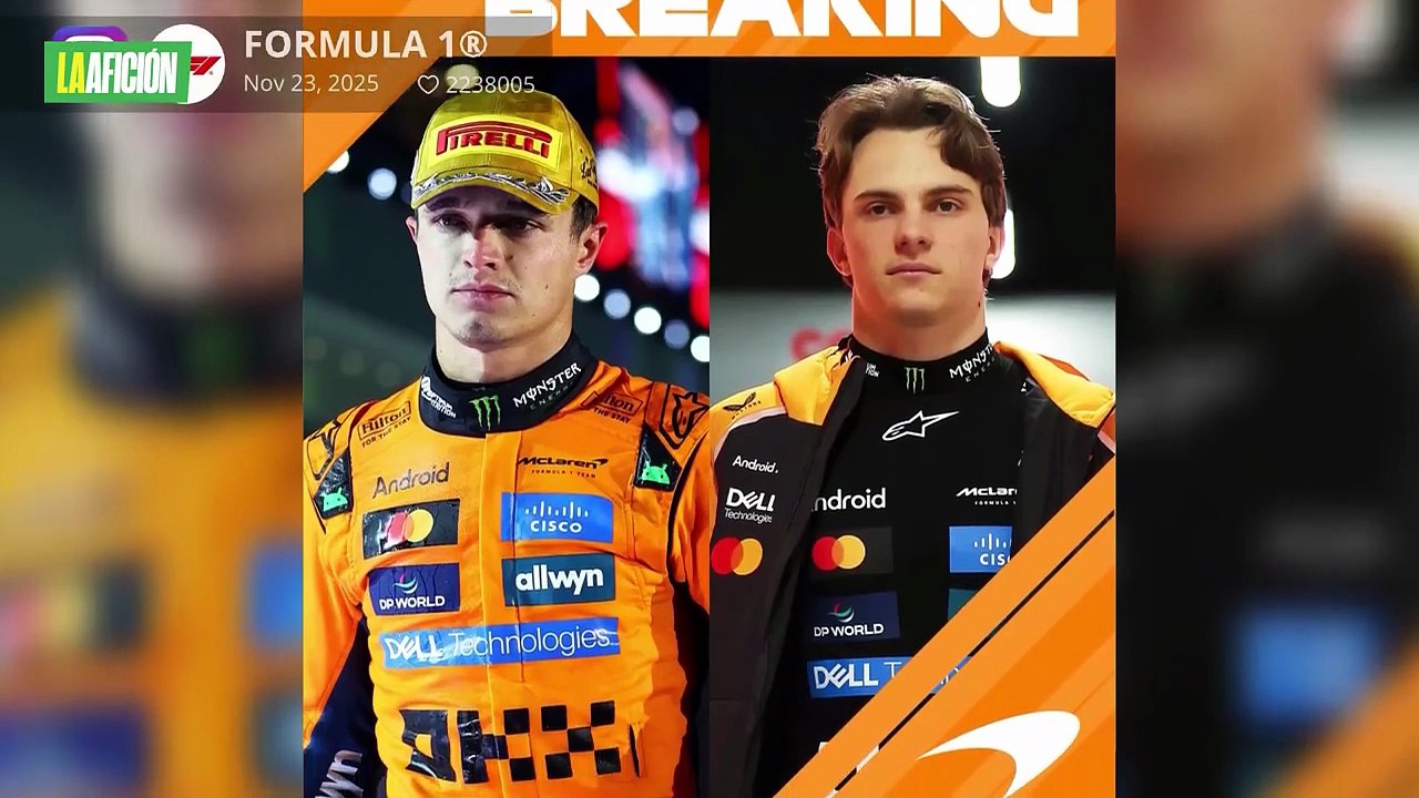 ¡Revive la F1! Norris y Piastri, descalificados del GP de Las Vegas por irregularidades en sus monoplazas