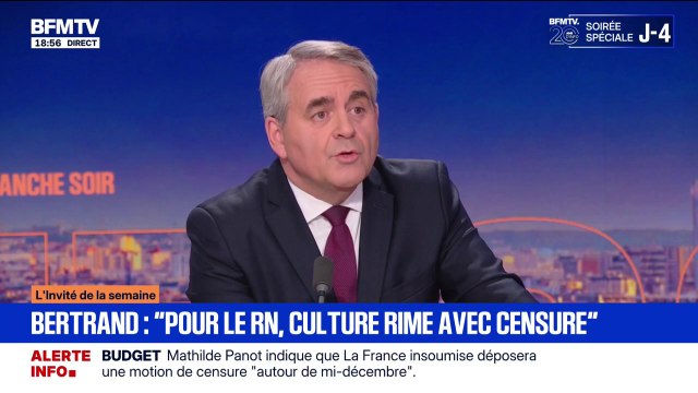 Pour Xavier Bertrand (LR), le RN passe son temps à faire la confusion entre les musulmans et les islamistes