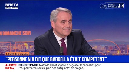Budget rejeté: pour Xavier Bertrand (LR), "il y aura un budget qui sera voté pour la France"