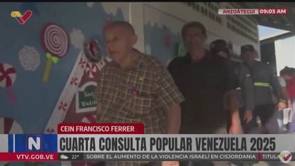 Pueblo de Venezuela vota en la cuarta Consulta Popular Nacional