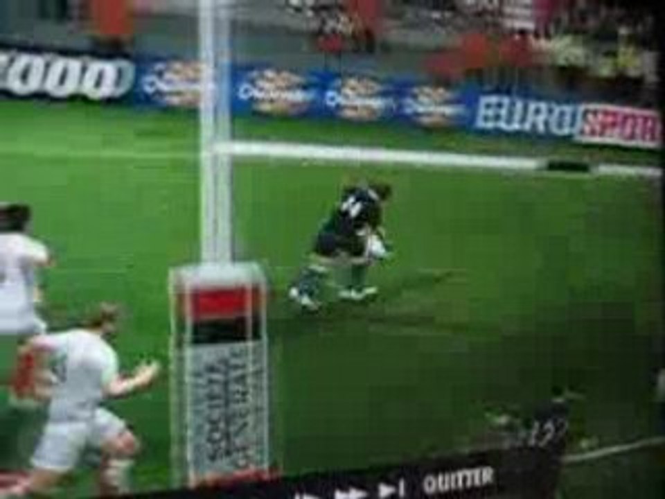 rugby essai de clerc