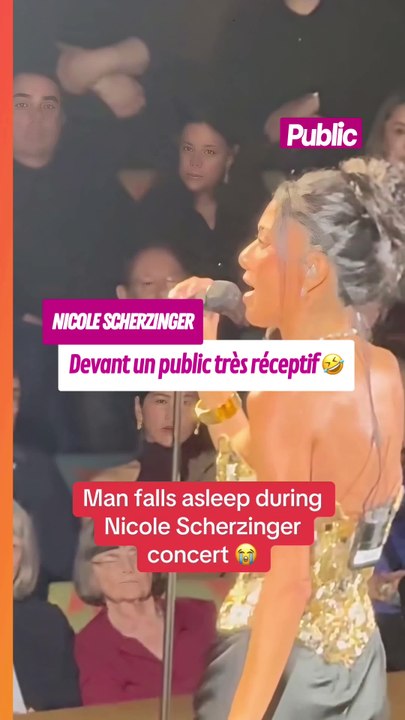 Nicole Scherzinger devant un public très attentif