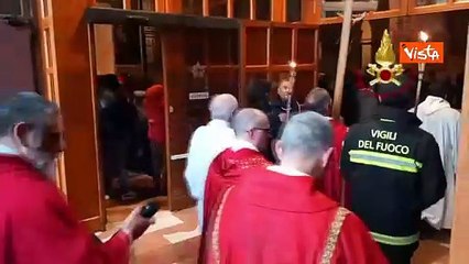 Celebrato ad Assisi il Giubileo dei Vigili del fuoco, la Messa officiata da Monsignor Giovanni Zampa