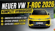 Neuer VW T-Roc (MJ 2026) – Technik, Ausstattung & Design in Canary Yellow