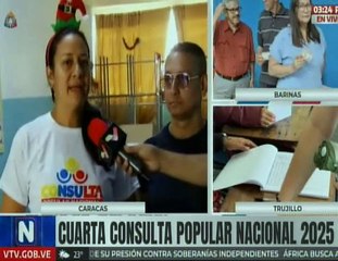 Caracas | Habitantes de Mecedores invitan al pueblo a participar en la Consulta Popular 2025