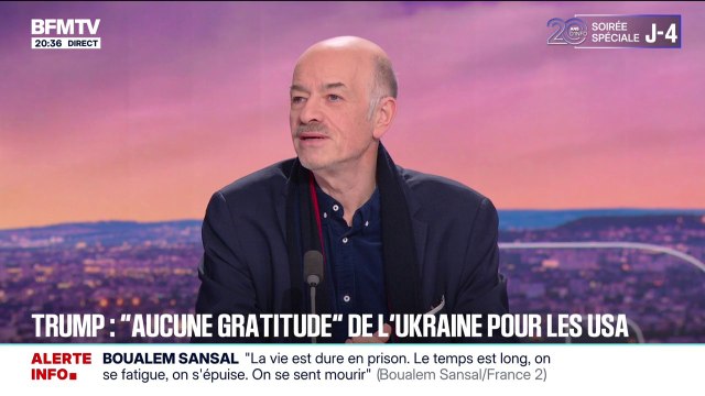 Plan de paix pour l'Ukraine: pour Alain Bauer, professeur émérite de criminologie, à la fin de la fin, c'est Vladimir Poutine qui tient les cartes