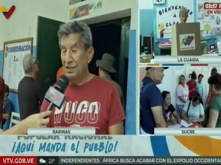 Habitantes de la Comuna Barinas Ciclo Bicentenario dijeron presente en la Consulta Popular