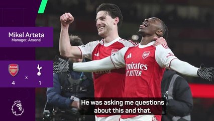 'Things happen for a reason' - Arteta not surprised with Eze's NLD hat-trick