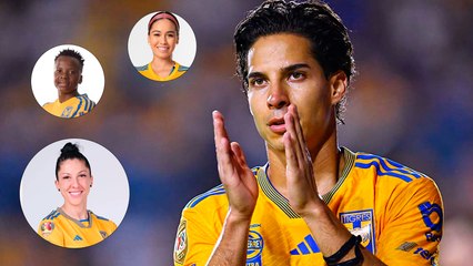 Diego Lainez desea suerte a Tigres Femenil previo a la gran final contra América