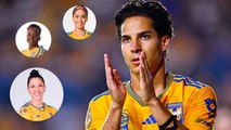 Diego Lainez desea suerte a Tigres Femenil previo a la gran final contra América