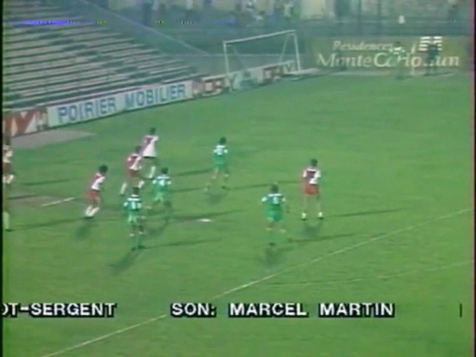MONACO - NANCY - 1983 - SAISON 1983/1984 -