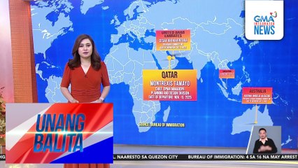 Bureau of Immigration – 4 sa 16 na may arrest warrant dahil sa issue ng flood control, wala sa bansa | Unang Balita