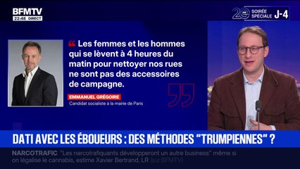 Dati avec les éboueurs : des méthodes "trumpiennes" ? - 23/11