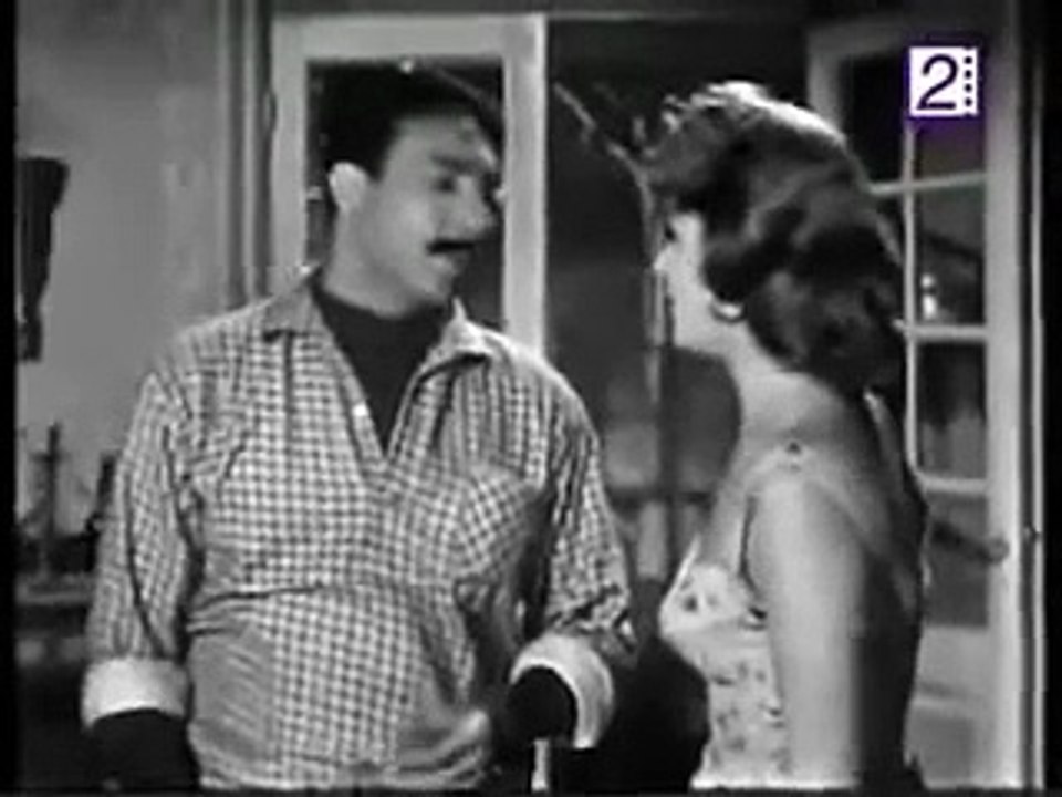 فيلم عربي ملاك وشيطان  1960 - رشدي اباظة و زكي...