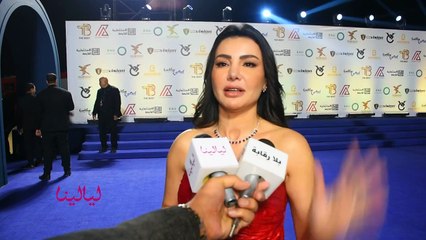 دينا فؤاد للنجم تامر حسني: "يا تامر سلامتك ويا جبل ما يهزك ريح".