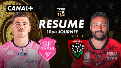 Le résumé de Paris / Toulon - TOP 14 - 10ème journée