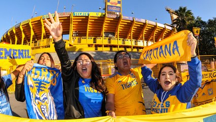 Tigres Femenil tienen tremendo recibimiento rumbo a la final contra América Femenil
