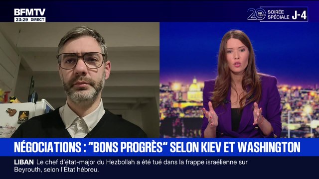 Négociations : Bons progrès selon Kiev et Washington - 23/11