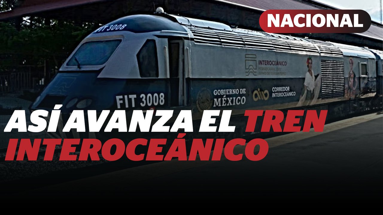 Sheinbaum inaugura estaciones del Tren Interoceánico: así avanza la Línea K | Reporte Indigo