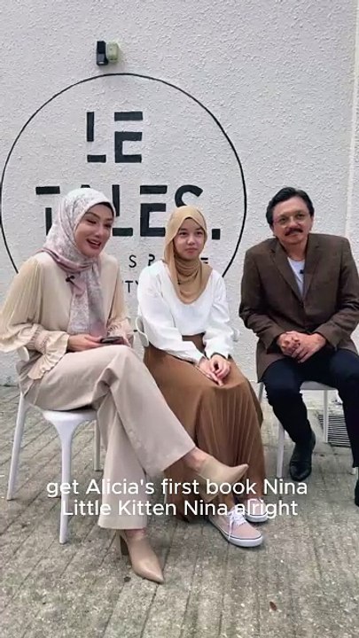 Erra Fazira & Engku Emran Bersatu Demi Anak, Aleesya Terbit Buku Pertama